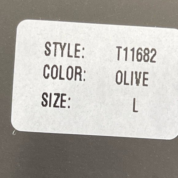 Blue B Collection new with tags size large top in olive - Picture 9 of 16